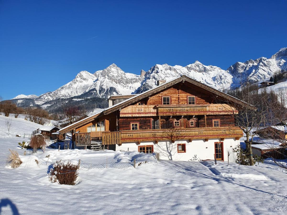 Ferienwohnung Steinernes Meer Maria Alm am Steinernen Meer Exterior foto